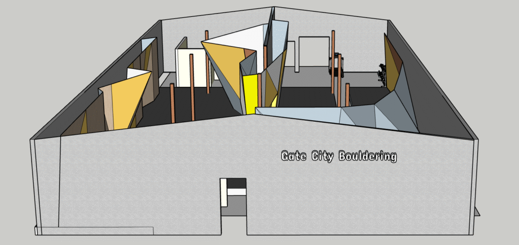 3D of GCB front